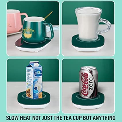 Cup Warmer Electric Heated Cup Coffee Mug Warmer Set Warming & Heating Coffee, Beverage, Milk, Tea and Hot Chocolate