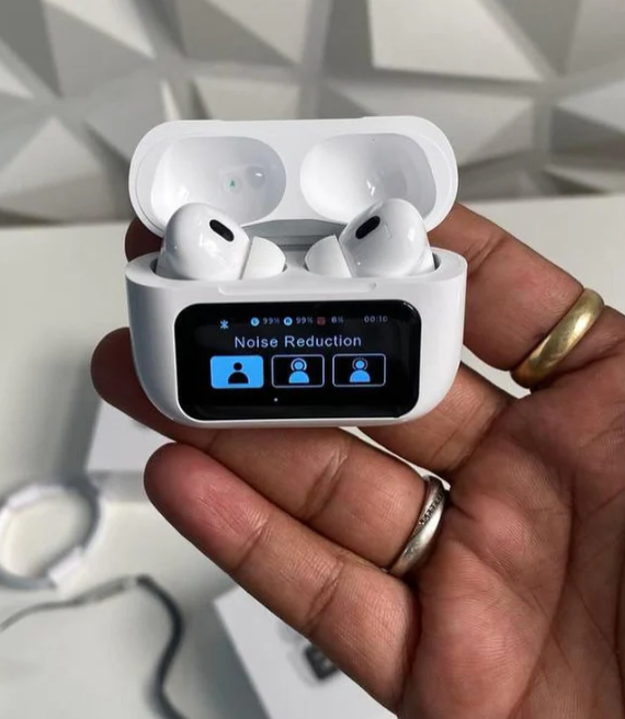 Air Earbuds smart wireless ANC/ENC with Touch Display Smart Features