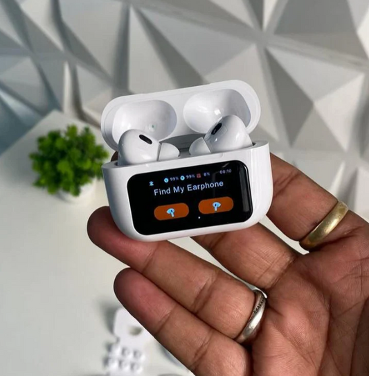 Air Earbuds smart wireless ANC/ENC with Touch Display Smart Features